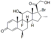17-bromo-6beta,9-difluoro-11beta,21-dihydroxy-16alpha-methylpregna-1,4-diene-3,20-dione CAS#: 61339-37-5