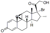17-bromo-9beta,11beta-epoxy-21-hydroxy-16alpha-methylpregna-1,4-diene-3,20-dione CAS#: 61339-43-3