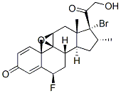 17-bromo-9beta,11beta-epoxy-6beta-fluoro-21-hydroxy-16alpha-methylpregna-1,4-diene-3,20-dione CAS#: 61339-44-4