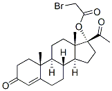 17-(bromoacetoxy)progesterone CAS#: 61886-11-1