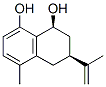 1,8-Naphthalenediol, 1,2,3,4-tetrahydro-5-methyl-3-(1-methylethenyl)-, (1S,3S)- (9CI) CAS#: 623164-72-7