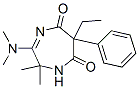 1H-1,4-Diazepine-5,7(2H,6H)-dione, 3-(dimethylamino)-6-ethyl-2,2-dimet hyl-6-phenyl- CAS#: 69315-95-3