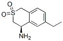 1H-2-Benzothiopyran-4-amine,6-ethyl-3,4-dihydro-,2,2-dioxide,(4R)-(9CI) CAS#: 676135-55-0
