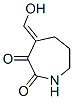 1H-Azepine-2,3-dione, tetrahydro-4-(hydroxymethylene)- (9CI) CAS#: 62205-90-7