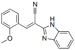 1H-Benzimidazol-2-acetonitrile, alpha-((2methoxyphenyl)methylene)- CAS#: 66700-40-1