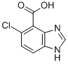 1H-Benzimidazole-4-carboxylicacid,5-chloro-(9CI) CAS#: 635317-43-0