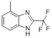 1H-Benzimidazole,4-methyl-2-(trifluoromethyl)-(9CI) CAS#: 6742-83-2