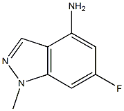1H-Indazol-4-amine,6-fluoro-1-methyl-(9CI) CAS#: 697739-09-6
