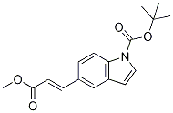 1H-Indole-1-carboxylic acid, 5-(3-Methoxy-3-oxo-1-propenyl)-, 1,1-diMethylethyl ester CAS#: 561307-71-9