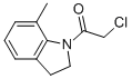 1H-Indole, 1-(chloroacetyl)-2,3-dihydro-7-methyl- (9CI) CAS#: 66624-43-9