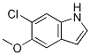 1H-Indole, 6-chloro-5-Methoxy- CAS#: 63762-72-1