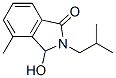 1H-Isoindol-1-one, 2,3-dihydro-3-hydroxy-4-methyl-2-(2-methylpropyl)- (9CI) CAS#: 630114-12-4