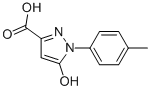 1H-PYRAZOLE-3-CARBOXYLIC ACID, 4,5-DIHYDRO-1-(4-METHYLPHENYL)-5-OXO- CAS#: 64123-68-8