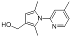 1H-PYRROLE-3-METHANOL, 2,5-DIMETHYL-1-(4-METHYL-2-PYRIDINYL)- CAS#: 676152-10-6
