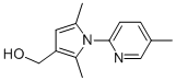 1H-PYRROLE-3-METHANOL, 2,5-DIMETHYL-1-(5-METHYL-2-PYRIDINYL)- CAS#: 676459-09-9