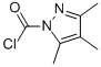 1H-Pyrazole-1-carbonyl chloride, 3,4,5-trimethyl- (9CI) CAS#: 67514-64-1
