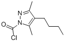 1H-Pyrazole-1-carbonyl chloride, 4-butyl-3,5-dimethyl- (9CI) CAS#: 67514-69-6