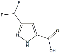 1H-Pyrazole-3-carboxylicacid,5-(difluoromethyl)-(9CI) CAS#: 681034-51-5