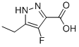 1H-Pyrazole-3-carboxylicacid,5-ethyl-4-fluoro-(9CI) CAS#: 681034-63-9