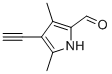 1H-Pyrrole-2-carboxaldehyde, 4-ethynyl-3,5-dimethyl- (9CI) CAS#: 65613-21-0