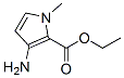 1H-Pyrrole-2-carboxylicacid,3-amino-1-methyl-,ethylester(9CI) CAS#: 616225-05-9