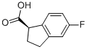 (1R)-2,3-DIHYDRO-5-FLUORO-1H-INDENE-1-CARBOXYLIC ACID CAS#: 628732-50-3