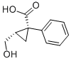 (1R,2S)-2-(Hydroxymethyl)-1-phenylcyclopropanecarboxylic acid CAS#: 66823-04-9