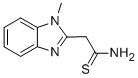 2-(1-METHYL-1H-BENZIMIDAZOL-2-YL)ETHANETHIOAMIDE CAS#: 61689-99-4