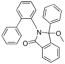 2-(1,1'-Biphenyl-2-yl)-2,3-dihydro-3-methoxy-3-phenyl-1H-isoindol-1-one CAS#: 63558-96-3