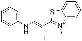 2-(2-Anilinovinyl)-3-MethylbenzothiazoliuM iodide CAS#: 61327-99-9