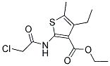 2-(2-CHLORO-ACETYLAMINO)-4-ETHYL-5-METHYL-THIOPHENE-3-CARBOXYLIC ACID ETHYL ESTER CAS#: 565191-90-4