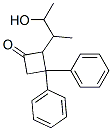 2-(2-Hydroxy-1-methylpropyl)-3,3-diphenylcyclobutanone CAS#: 62338-10-7