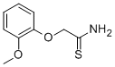 2-(2-METHOXYPHENOXY)ETHANETHIOAMIDE CAS#: 60759-06-0