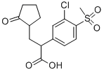 2-(3-CHLORO-4-METHANESULFONYL-PHENYL)-3-(2-OXO-CYCLOPENTYL)-PROPIONIC ACID CAS#: 625113-61-3