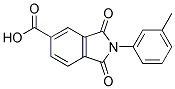 2-(3-METHYLPHENYL)-1,3-DIOXOISOINDOLINE-5-CARBOXYLIC ACID CAS#: 67822-73-5