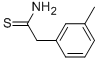 2-(3-METHYLPHENYL)ETHANETHIOAMIDE CAS#: 6487-91-8