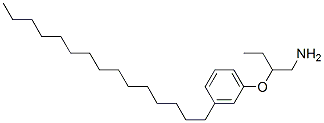 2-(3-Pentadecylphenoxy)-1-butanamine CAS#: 62609-90-9