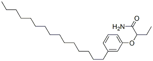 2-(3-Pentadecylphenoxy)butanamide CAS#: 62609-89-6