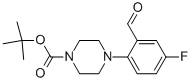 2-(4-BOC-PIPERAZINO-1-YL)-5-FLUOROBENZALDEHYDE CAS#: 697305-53-6