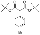 2-(4-BROMOPHENYL)-PROPANEDIOIC ACID 1,3-BIS-T-BUTYL ESTER CAS#: 641638-37-1