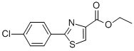 2-(4-CHLORO-PHENYL)-THIAZOLE-4-CARBOXYLIC ACID ETHYL ESTER CAS#: 61786-00-3