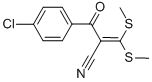 2-(4-CHLOROBENZOYL)-3,3-DI(METHYLTHIO)ACRYLONITRILE CAS#: 62455-56-5
