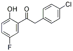 2-(4-CHLOROPHENYL)-5'-FLUORO-2'-HYDROXYACETOPHENONE CAS#: 527751-48-0