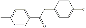 2-(4-Chlorophenyl)-1-(p-tolyl)ethanone CAS#: 62006-19-3