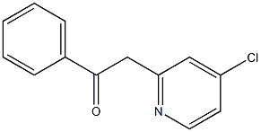 2-(4-Chloropyridin-2-yl)-1-phenylethanone CAS#: 588729-06-0