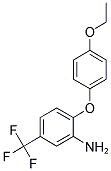 2-(4-ETHOXY-PHENOXY)-5-TRIFLUOROMETHYL-PHENYLAMINE CAS#: 565166-66-7