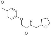 2-(4-FORMYL-PHENOXY)-N-(TETRAHYDRO-FURAN-2-YLMETHYL)-ACETAMIDE CAS#: 680992-22-7