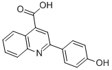 2-(4-HYDROXYPHENYL)QUINOLINE-4-CARBOXYLIC ACID CAS#: 6952-34-7