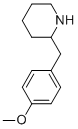 2-(4-METHOXYBENZYL)PIPERIDINE CAS#: 63587-60-0