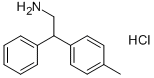 2-(4-METHYLPHENYL)-2-PHENYLETHYLAMINE HYDROCHLORIDE CAS#: 6582-22-5